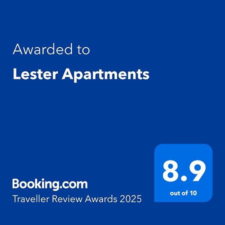 Lester Apartments Скопье Экстерьер фото